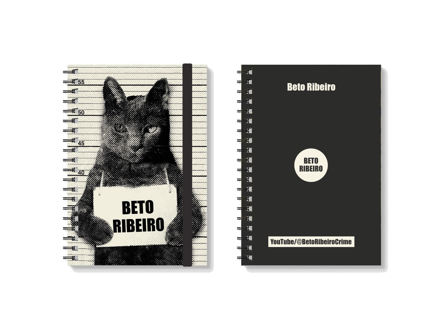 Caderno Universitário Odete BR- Preto