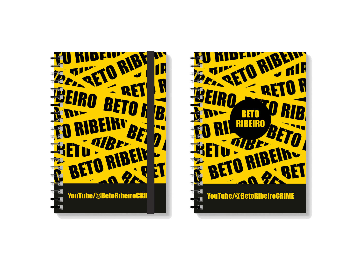 Caderno A5 - Faixas Beto Ribeiro