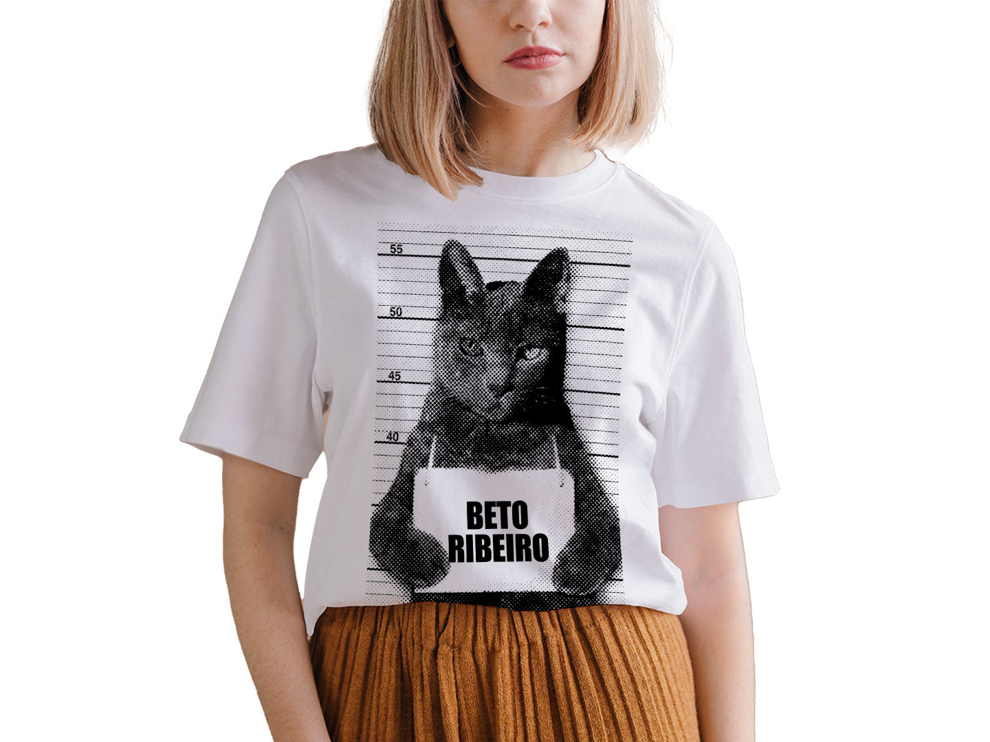 Camiseta Odete BR  - Branco