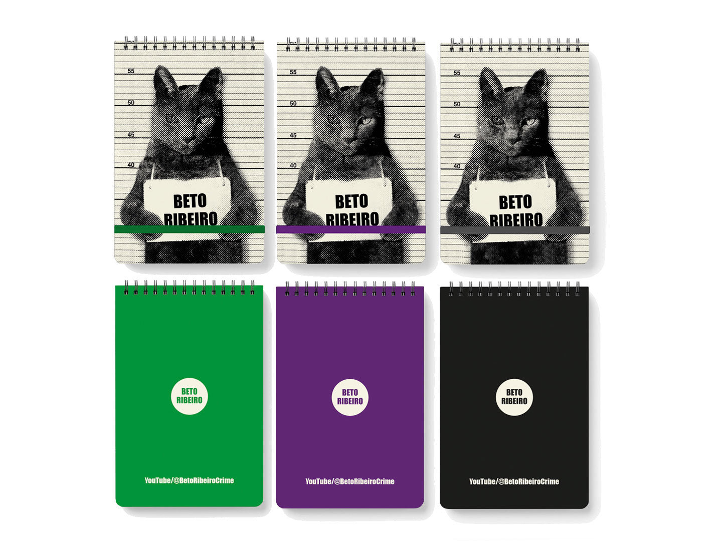 Kit 3 Planners Odete Beto Ribeiro - Todas as Cores