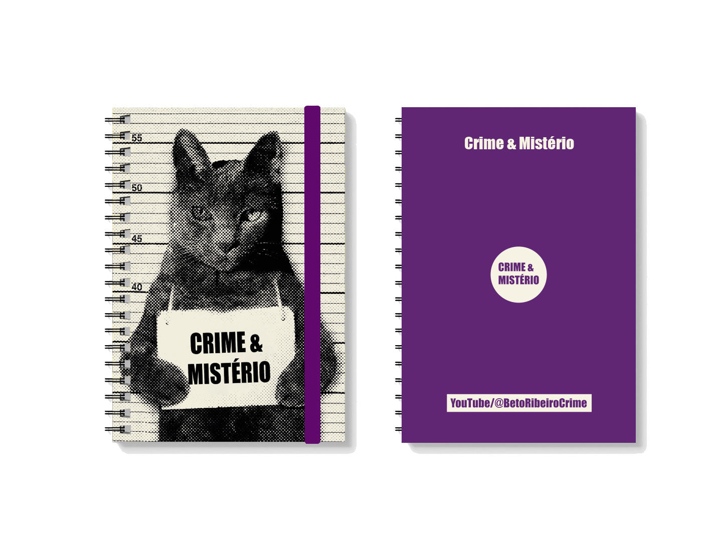Caderno Universitário Odete - Roxo