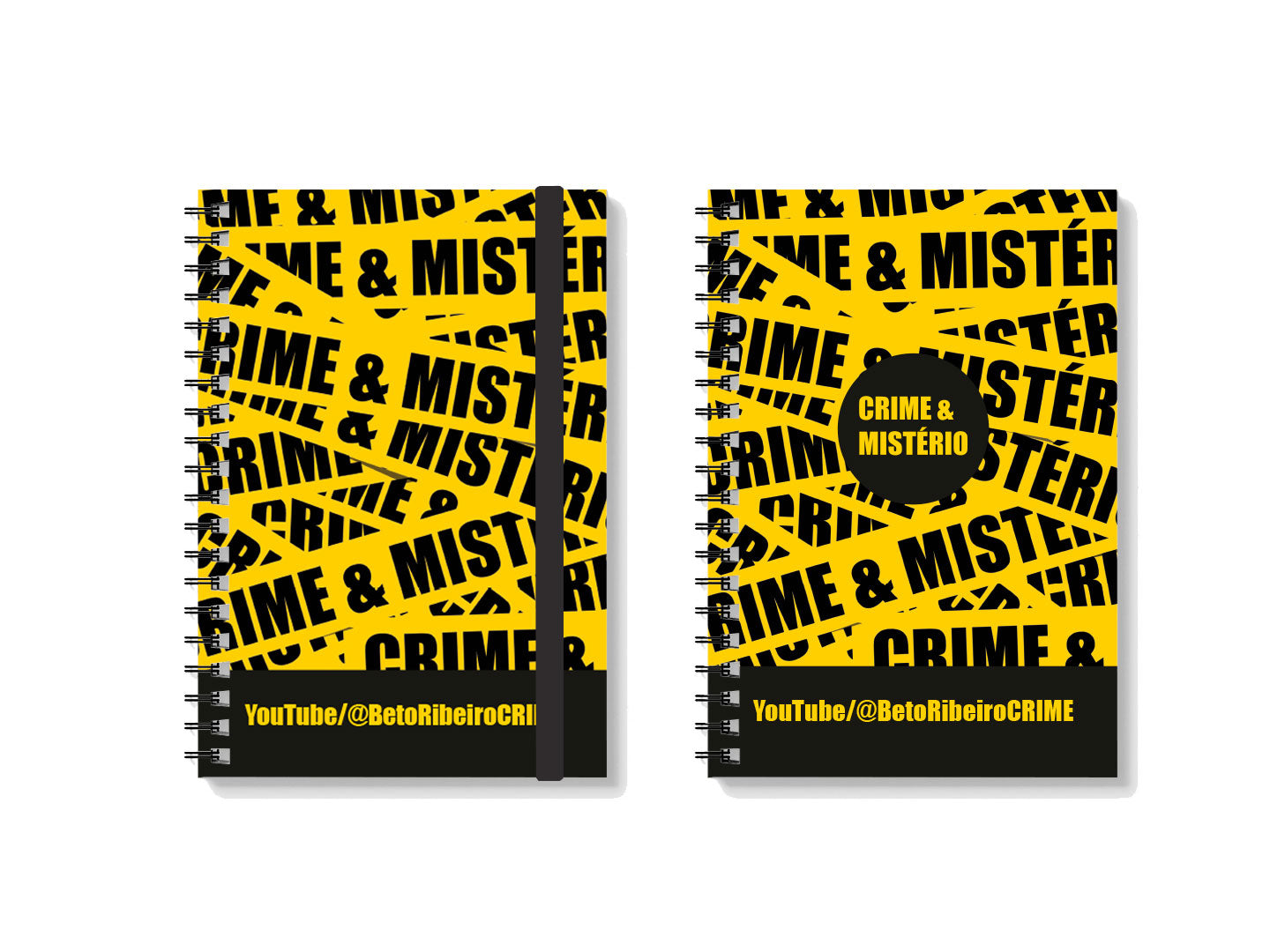 Caderno A5 - Faixas Crime & Mistério