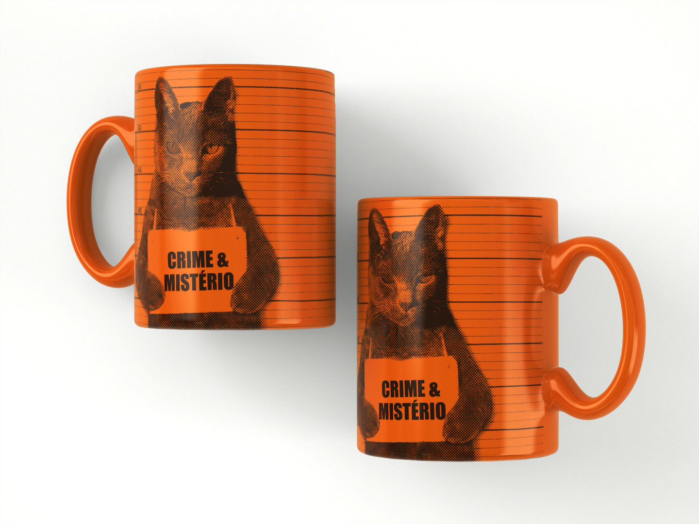 Caneca Neon Odete - Laranja