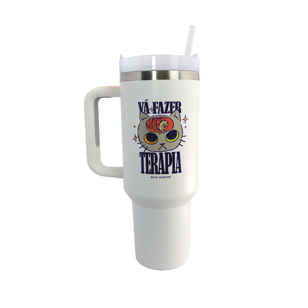 Garrafa Térmica Vá Fazer Terapia
