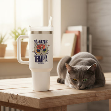 Garrafa Térmica Vá Fazer Terapia