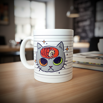 Caneca Vá Fazer Terapia Branca